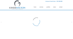 Desktop Screenshot of goodsoundshometheater.com